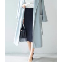 KOBE LETTUCE/コウベレタス KOBE LETTUCE [ 岡部あゆみさんコラボ ]選べる2丈リブニットスカート【ミディアム】 [M3439]/507172595