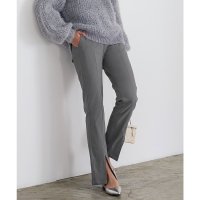 KOBE LETTUCE/コウベレタス KOBE LETTUCE 裏微起毛ゆるっとスリットレギンスパンツ [M3836]/507172639