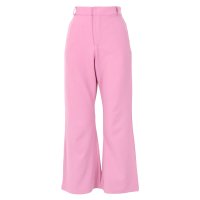 KOBE LETTUCE/コウベレタス KOBE LETTUCE [ ストレッチ×ノーアイロン ]選べる3サイズ 細見えストレッチセミフレアパンツ [M3848]/507172646