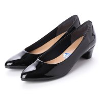 First Contact/ファーストコンタクト First Contact 日本製パンプス ファーストコンタクト ミドルヒール4cm スムース フォーマル 黒/507173392