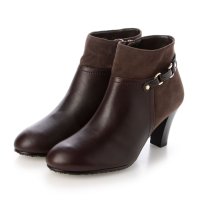 BARCLAY/【本革 / 日本製】 バークレー BARCLAY 雪寒地対応ソール使用 ベルトデザイン ミドルヒール ベーシック ショートブーツ/507178944