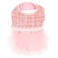 BIRDIE/バーディ Luxe birdie ツイードココドレス S ピンク【返品不可商品】/507179447