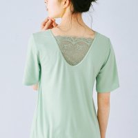 flufeel/フラフィール flufeel 体形カバーもおまかせ 後ろ姿が涼やか美印象のカップ付きトップス/507179920