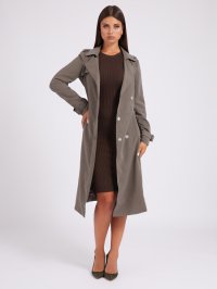 GUESS/ゲス GUESS Viscose Blend Belted Trench Coat/507181604