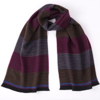 Paul Smith/ポールスミス Paul Smith 【イタリア製】ウール ポルカドットマフラー/507217212