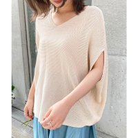 KOBE LETTUCE/コウベレタス KOBE LETTUCE ビッグシルエットコクーンサマーニット [C5551]/507218077
