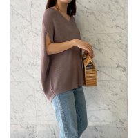 KOBE LETTUCE/コウベレタス KOBE LETTUCE ビッグシルエットコクーンサマーニット [C5551]/507218077