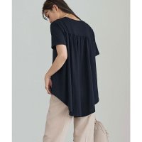 KOBE LETTUCE/コウベレタス KOBE LETTUCE バックギャザーアシンメトリーチュニックTシャツ [C6184]/507218117