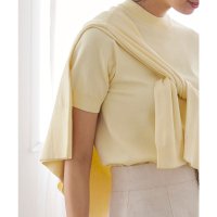 KOBE LETTUCE/コウベレタス KOBE LETTUCE 半袖ニットトップス×ニットカーディガンアンサンブル [C6612]/507218195
