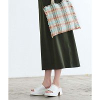 KOBE LETTUCE/コウベレタス KOBE LETTUCE バルキーヒールワンベルト厚底サンダル [I2432]/507218437