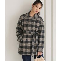 KOBE LETTUCE/コウベレタス KOBE LETTUCE ベルト付きショートアウター [K1094]/507218488