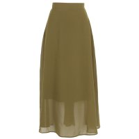 KOBE LETTUCE/コウベレタス KOBE LETTUCE 選べる柄 シアーシフォンフレアスカート [M3722]/507218747
