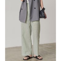 KOBE LETTUCE/コウベレタス KOBE LETTUCE ギンガムチェックイージーパンツ [M3739]/507218766