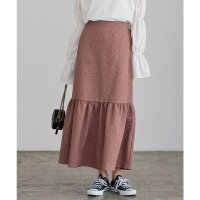 KOBE LETTUCE/コウベレタス KOBE LETTUCE ぽこぽこギャザーマーメイドスカート [M3791]/507218815