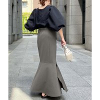 KOBE LETTUCE/コウベレタス KOBE LETTUCE ストレッチ裾スリットマーメイドスカート【プチ】 [ プチレタス ][M3893]/507218870