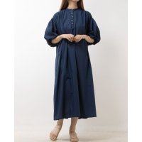 STYLEBLOCK/スタイルブロック STYLEBLOCK ブロードパール釦ギャザーワンピース/507325555