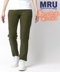 MRU/エムアールユー MRU 裏起毛 あったかレギンスパンツ レディース レギパン 暖かい 防寒 秋冬 裏シャギー 無地/507329177
