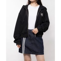 NERDY/ノルディ NERDY CROPPED HOODIE ZIP－UP ラグランクロップドフーディジップアップ/507330149