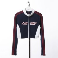 NERDY/ノルディ NERDY COLOR BLOCK CROPPED TRACK TOP カラーブロッククロップドトラックトップ/507330217