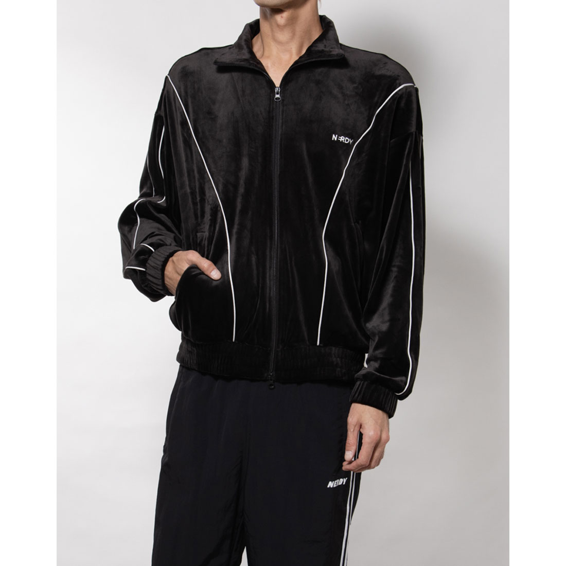 NERDY velour track jacket pants セットアップ NERDY velour track jacket pants セットアップ