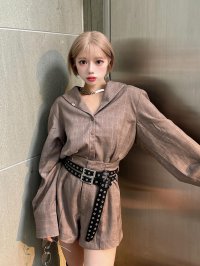 Darich/ダーリッチ Darich ダブルベルトオーバージャケットセットアップ/507331480