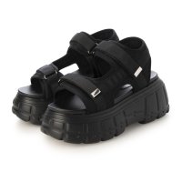 Mafmof/マフモフ Mafmof Mafmof(マフモフ)8cm厚底プラットフォームスポーツサンダル/507393077