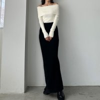 Louere/ルエレ Louere Louere シャギーニットペンシルスカート/507407452