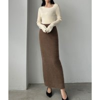 Louere/ルエレ Louere Louere シャギーニットペンシルスカート/507407452