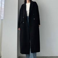 Louere/ルエレ Louere Louere ダブルロングシャギーチェスターコート/507407460