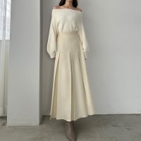 Louere/ルエレ Louere Louere ボックスプリーツスカート/507407463