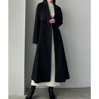 Louere/ルエレ Louere Louere ウエストシェイプフレアチェスターコート/507407467