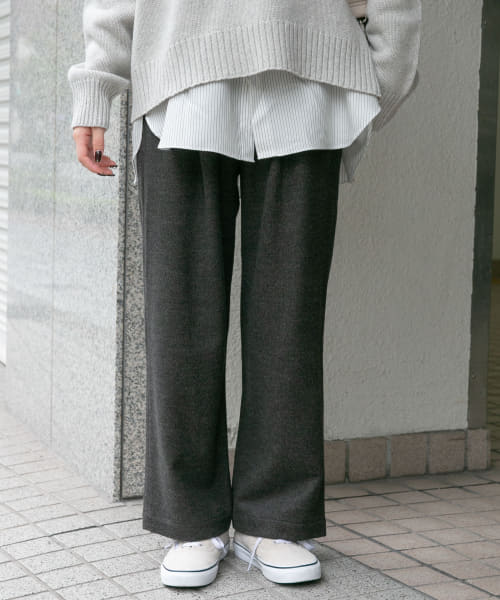 FORK&SPOON ブラッシュドパンツ(507415976) | アーバンリサーチ FORK&SPOON ブラッシュドパンツ(507415976) | アーバンリサーチ