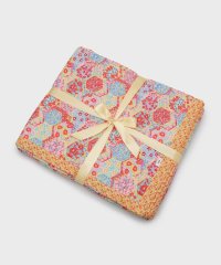  LAURA ASHLEY/ブリガム パッチワーク柄／カームスデン ポピー柄 洗いキルト マルチカバー 200×240cm/507416077