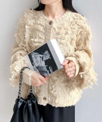 reca/レカ reca ループ編みフリンジニットカーデ（on4666311）/507416347