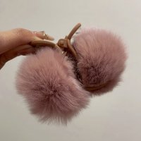 shoppinggo/ショッピングゴー shoppinggo ヘアクリップ モコモコ ファーバンスクリップ ヘアアクセサリー 韓国 ボア バレッタ 秋 冬 レディース ボリューム 大/507433186