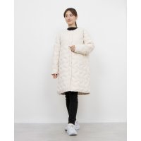 TIGORA/ティゴラ TIGORA レディース 中綿ジャケット アルミ蓄熱パデットノーカラージャケット THEMOLITE(R)使用 TR－9C2584IJ/507433264