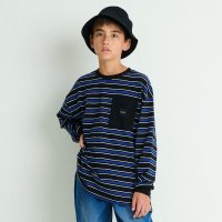 D.FIT/ディフィット D.FIT ボーダーBIG 長袖Tシャツ/507472223
