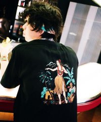 Schott/×PJ/×パイナップルジュース/RAYON SHIRT BEACH/レーヨンシャツ ビーチ/507474070