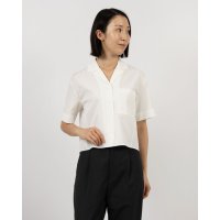 LOEUVRE/ルエブル LOEUVRE Open collar Half－sleeve Shirt/507474210