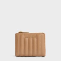 CHARLES & KEITH/Donna ドンナ クリンクルエフェクトパネルトップジップウォレット/507479272
