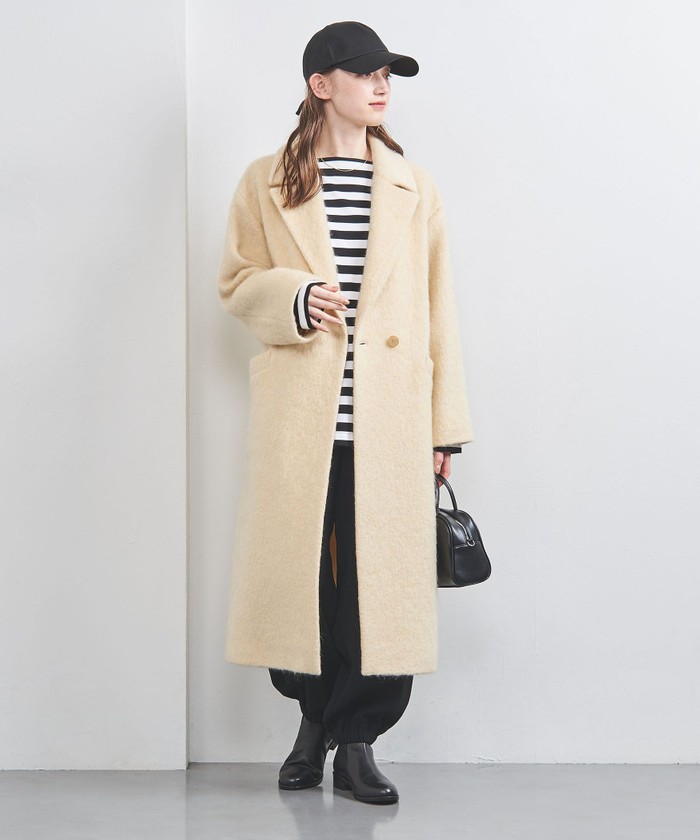 UNITED ARROWS シャギー ツイードジャケットSサイズ