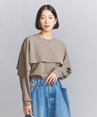 BEAUTY&YOUTH UNITED ARROWS/【WEB限定 Wardrobe DAILY MINIMAL】ケープフリル レイヤーカットソー/507488812