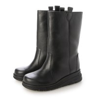 NORTH DATE/ノースデイト North Date【本革/幅広】North Date PREMIUM 防滑スパイク レザーロングブーツ/507490867
