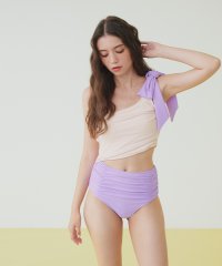 SEA DRESS/ワンショルダーカットアウトワンピース/水着/507493006