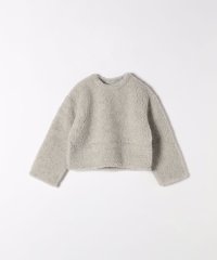 SHIPS any WOMEN/Mouflon Mouflon: ボア ボリューム ショート プルオーバー/507493531