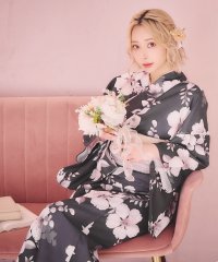 Retica/レティカ Retica ニュアンス桜 ゆかた3点セット (浴衣+兵児帯+下駄)/507494969