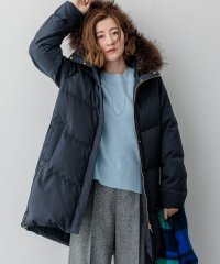 NIJYUSANKU（SMALL SIZE）/【撥水加工】TWツイル ロングダウンコート/507495132