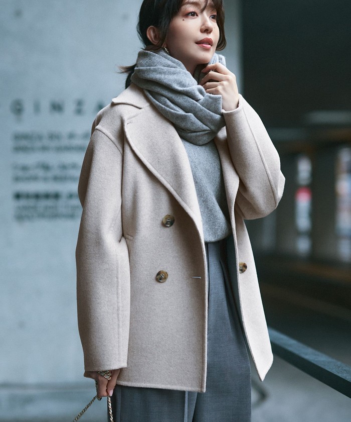 ピーコート(ベージュ)のファッション通販 - d fashion
