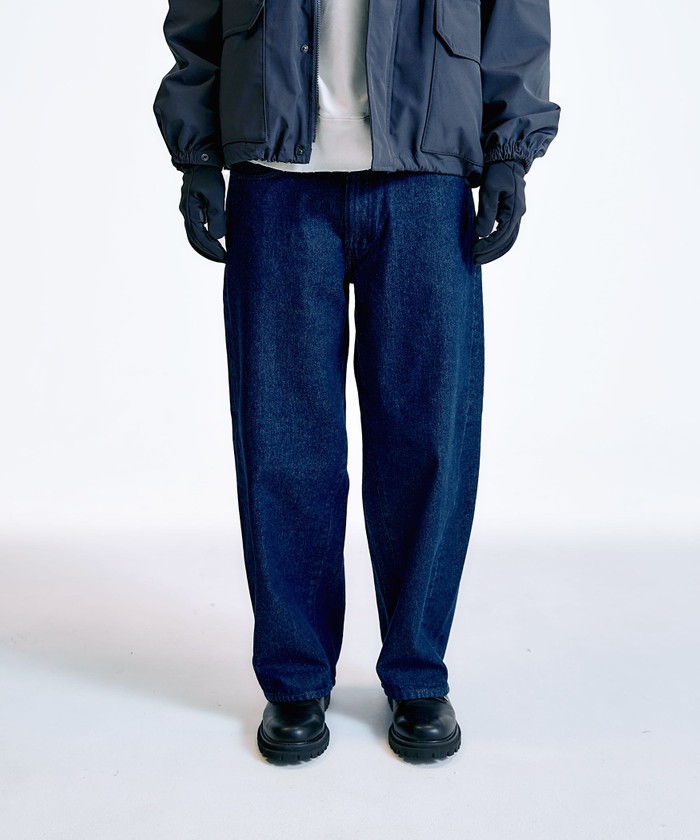 RePLAY(現 CTHY) ウールデニムワイドパンツ サイズ2 インディゴ CTHY WOOL DENIM WIDE SLACKS サイズ1 - メルカリ