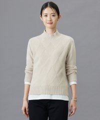 J.PRESS LADIES（LARGE SIZE）/【WEB限定カラーあり・洗える】CAT ハイネックプルオーバー ニット/506897865